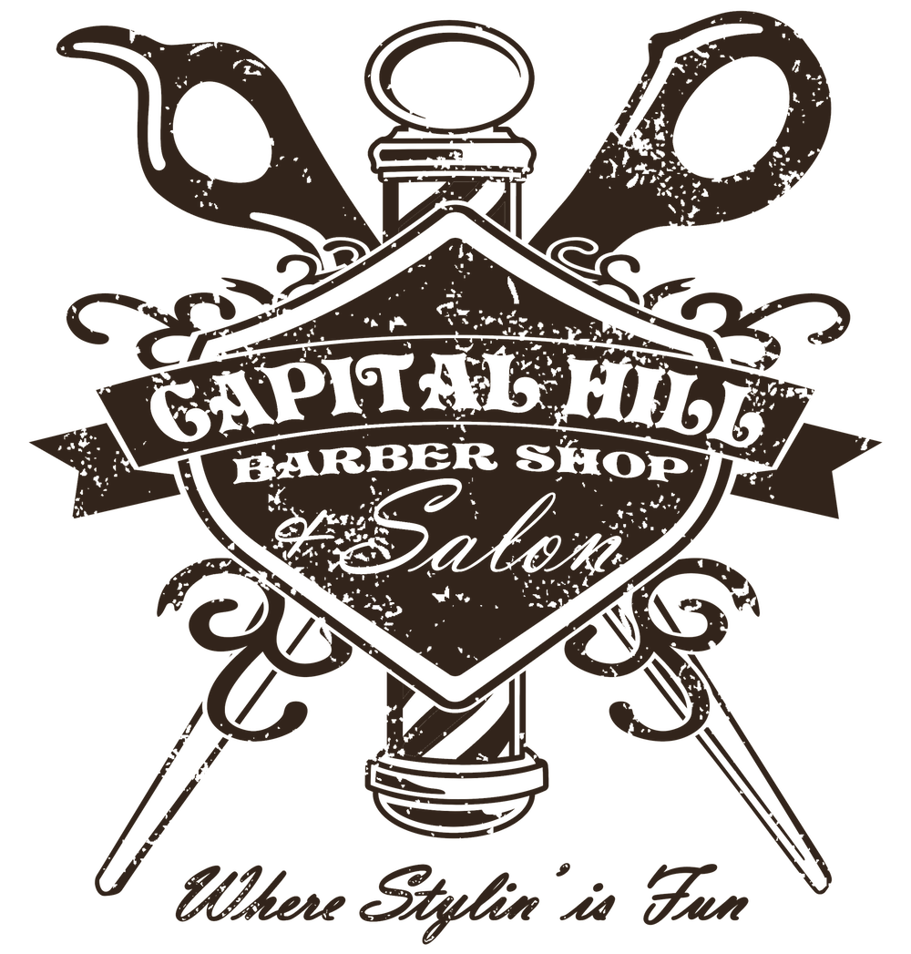 Capital Hill Barber Shop & Styling Salon Logo